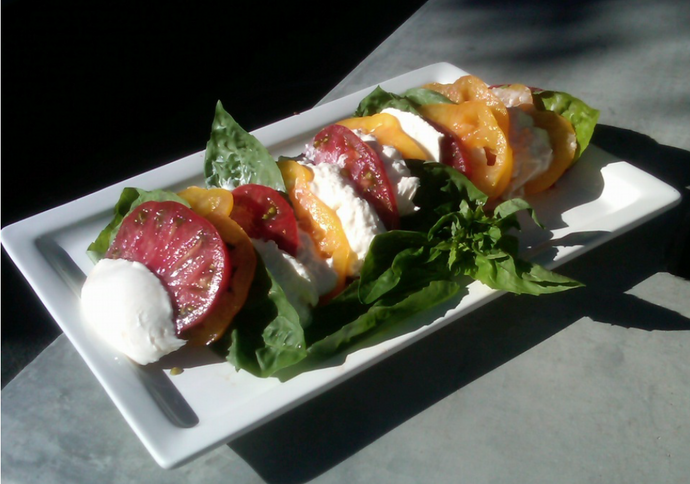 Single Recipe Download - Burrata & Heirloom Tomato Salad