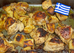 Single Recipe Download - Greek Lemon Chicken & Potatoes